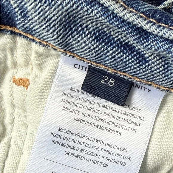 Citizens of humanity Charlotte jeans woman’s 28 distressed c pic prem vintage - Picture 3 of 5